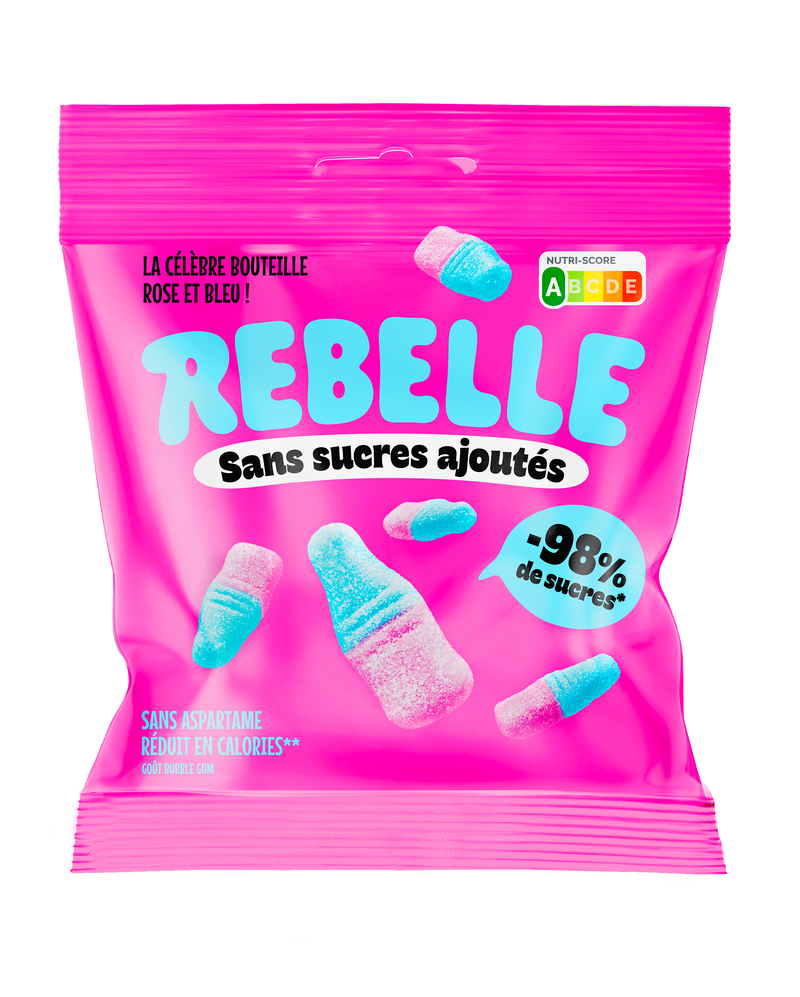 Bustina di Bottigliette rosa e blu