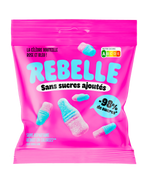 Bottigliette rosa e blu