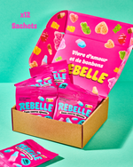 Bottigliette rosa e blu